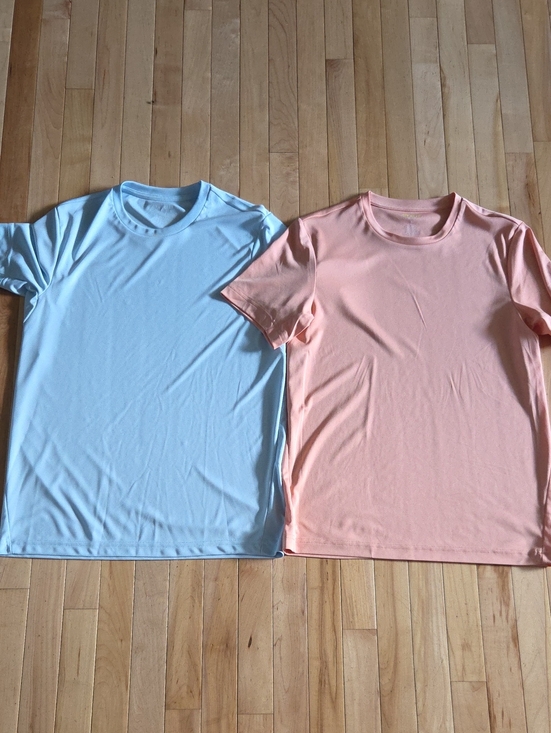 tek gear Other - tek gear Light Blue & Peach Short Sleeve Crew Neck Tees